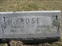 Rose, Mildred and James